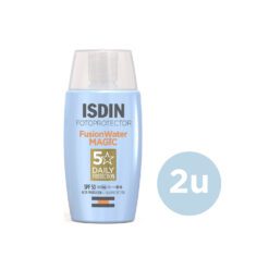 Combo isdin fusion water magic 5 stars 50 spf - 50ml X2 unidades