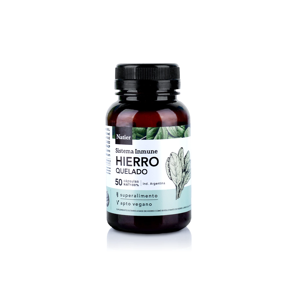 Natier hierro quelato X50cap