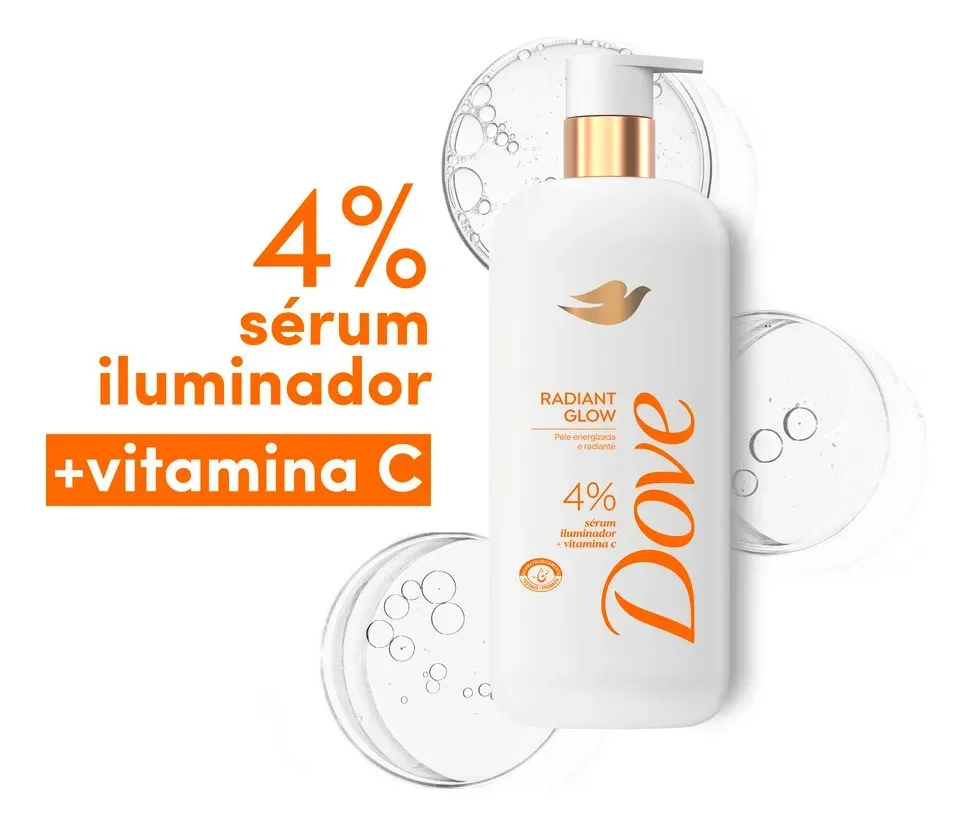 Dove serum gel de ducha radiant glow 300ml - Imagen 2