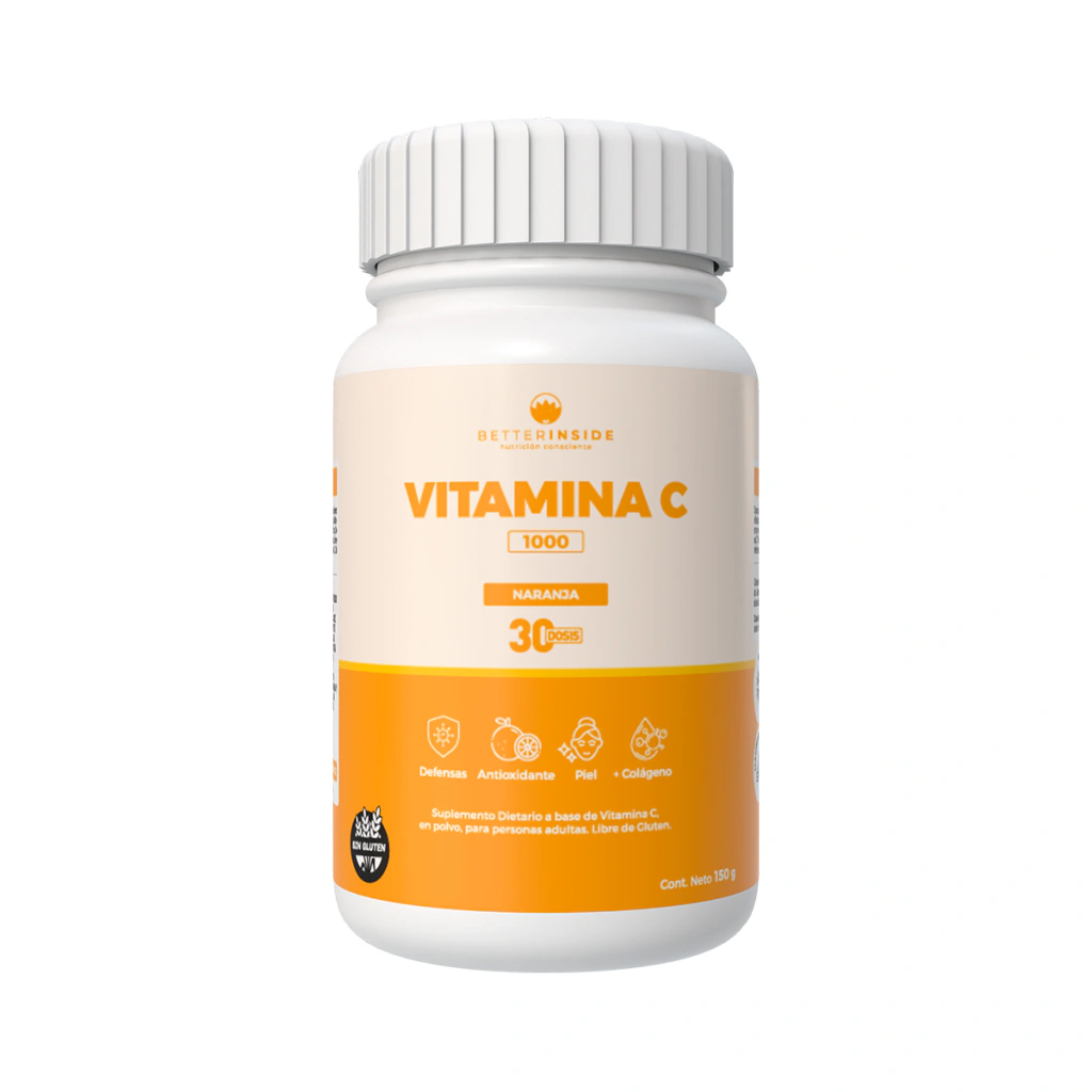 BETTER INSIDE VITAMINA C 1000 SABOR NARANJA 150 GR