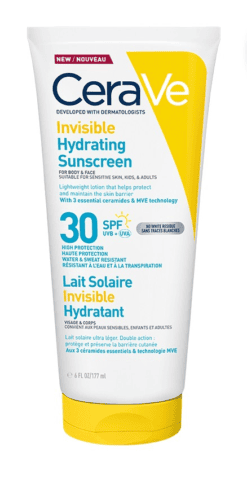 CeraVe protector solar SPF 30 hydra sunscreen F30 177ml