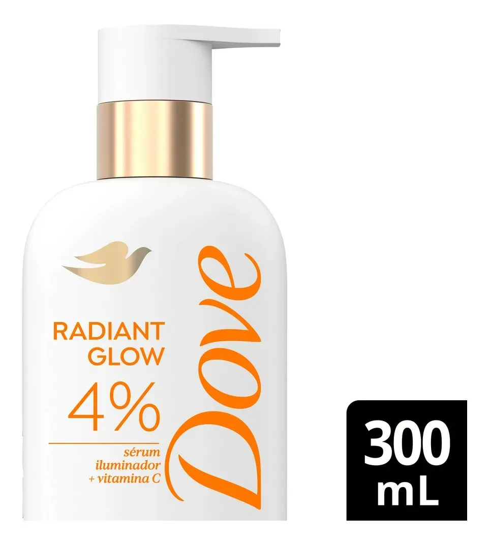 Dove serum gel de ducha radiant glow 300ml