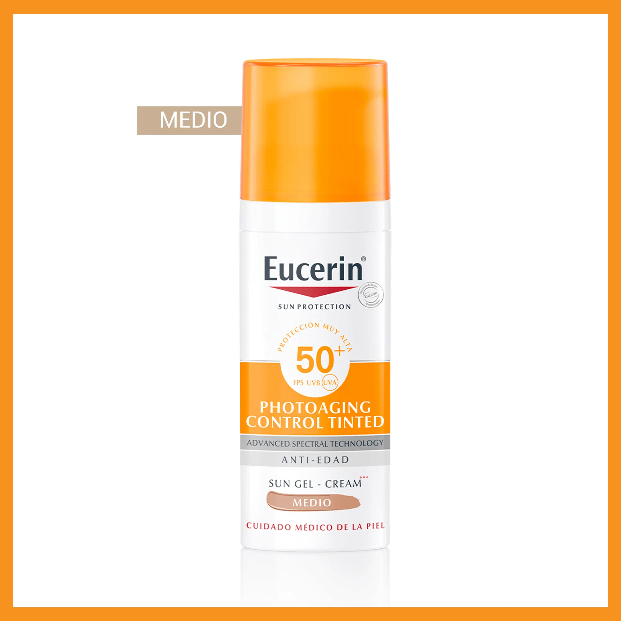 Eucerin sun photoaging control tinted tono medio FPS 50+ X50ml