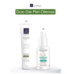CEPAGE COMBO ACNEIQUE MAT + FILTRES FLUIDE OIL DEFENSE