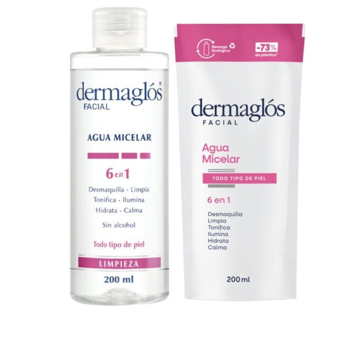 DERMAGLÓS COMBO AGUA MICELAR + REFILL AGUA MICELAR