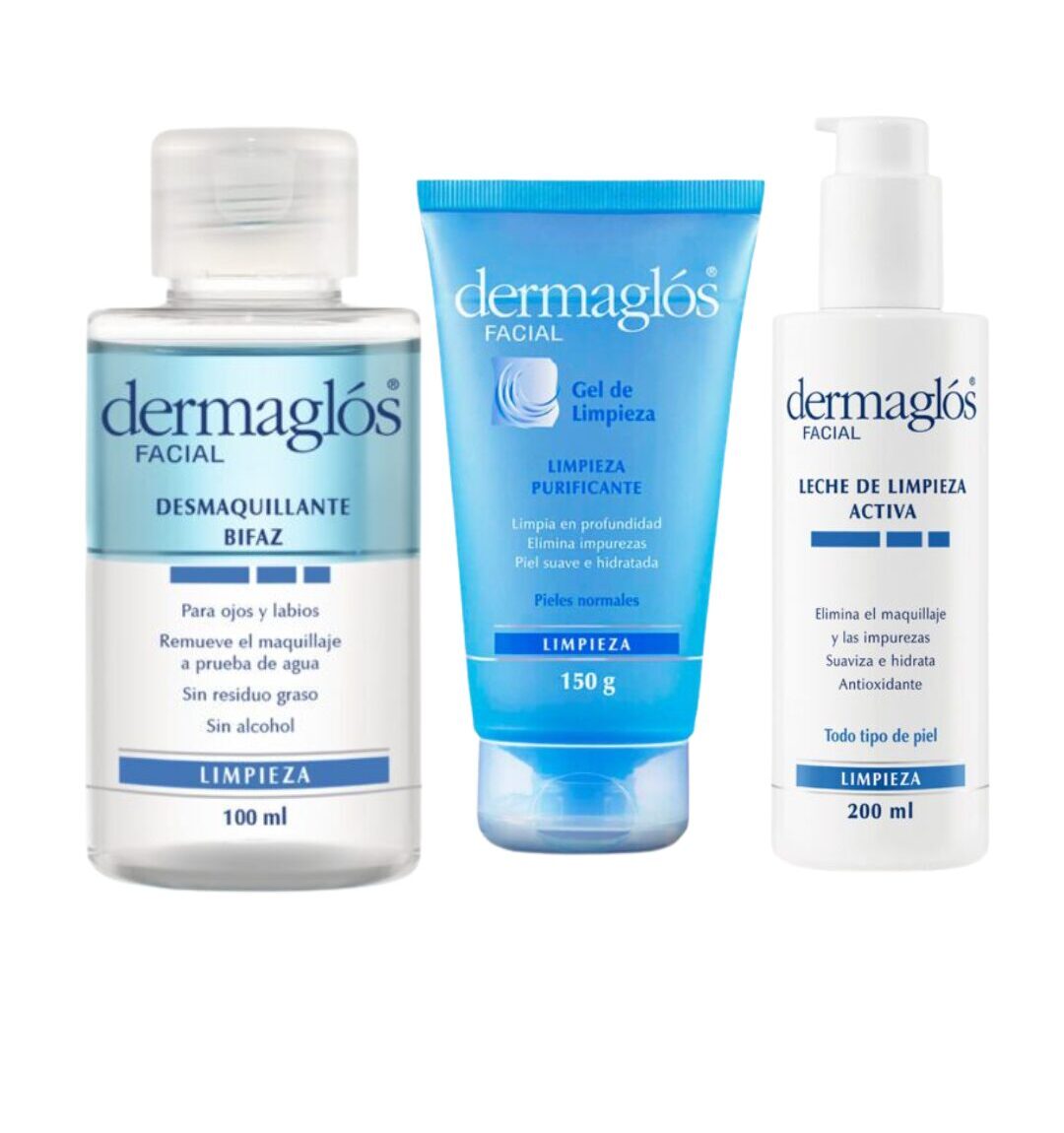 DERMAGLÓS COMBO DOBLE LIMPIEZA FACIAL