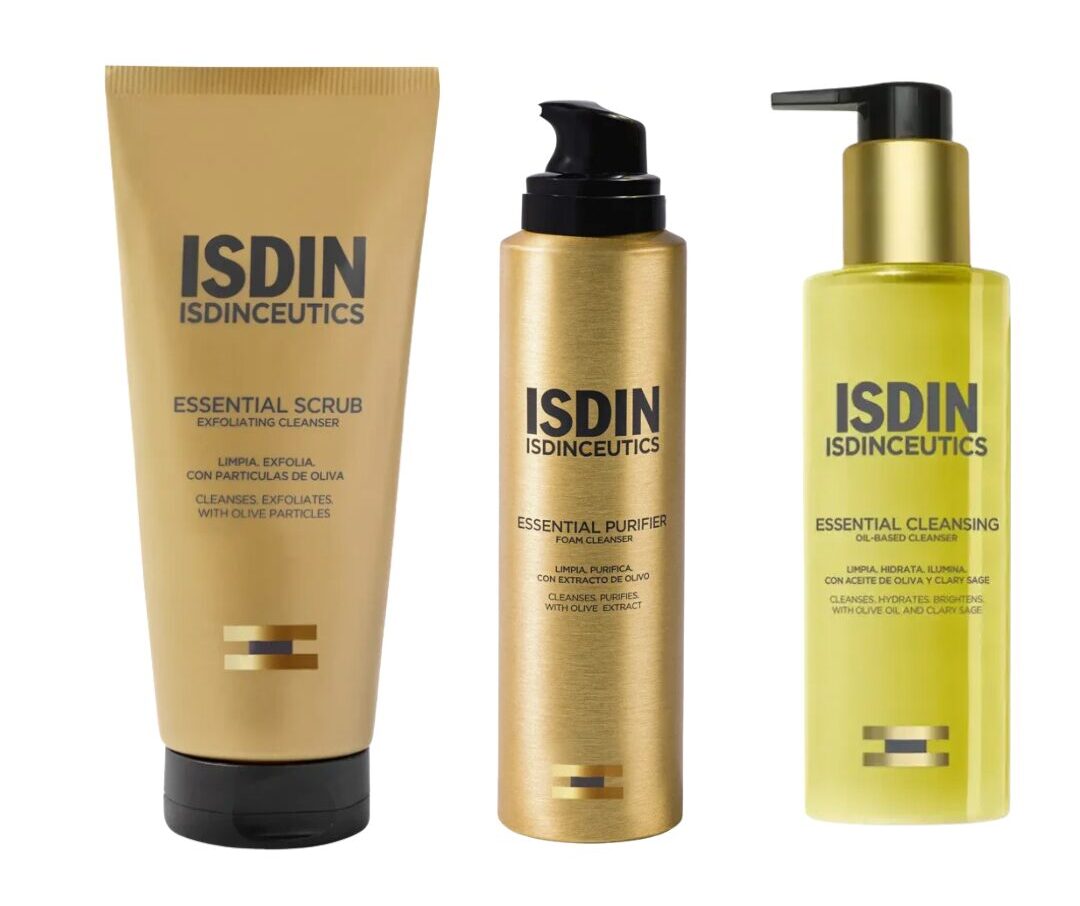 COMBO ISDIN Isdinceutics Essential Purifier + Essential Scrub + Essential Cleansing