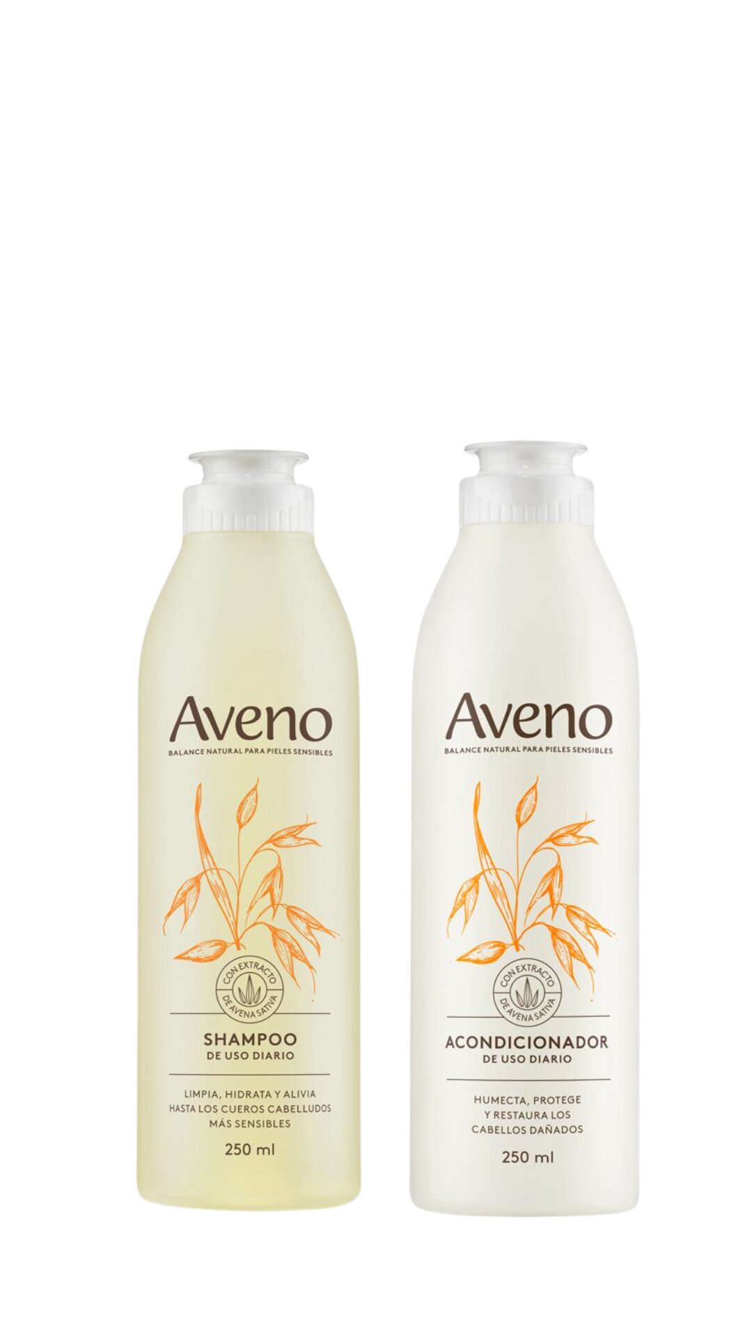 AVENO COMBO CAPILAR SHAMPOO + ACONDICIONADOR 250 ML