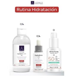 CEPAGE COMBO HYDRAFIRM H2O + HYDRAFIRM HA SERUM + FILTRES FLUIDE TOUCHER SEC