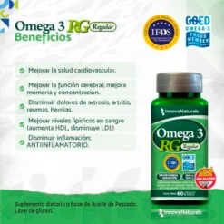 Innovanaturals omega 3 RG x60 capsulas blandas - Imagen 3