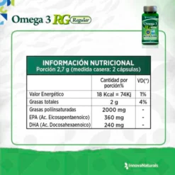 Innovanaturals omega 3 RG x60 capsulas blandas - Imagen 2